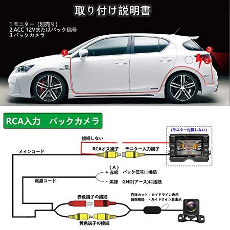 バックカメラおすすめ17選とルームミラー型バックモニター2選をご紹介 22年版