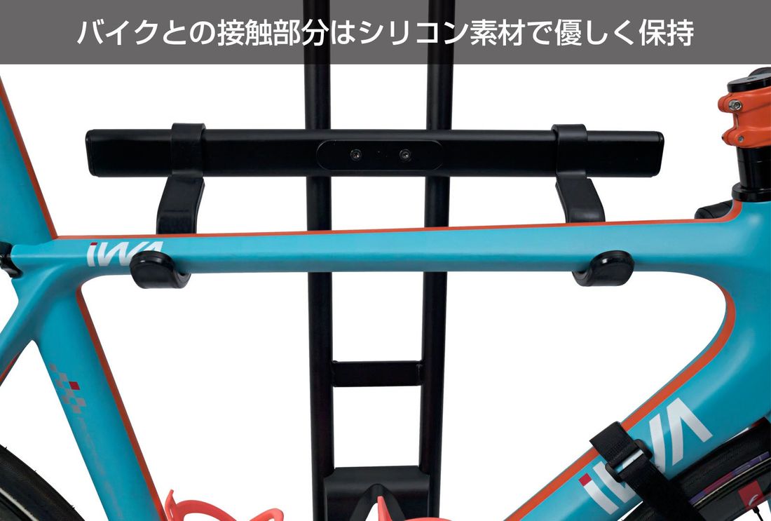 Makuakeで「300%」を達成した自立型2台用バイクスタンド『iWA-TW』12月2日発売!