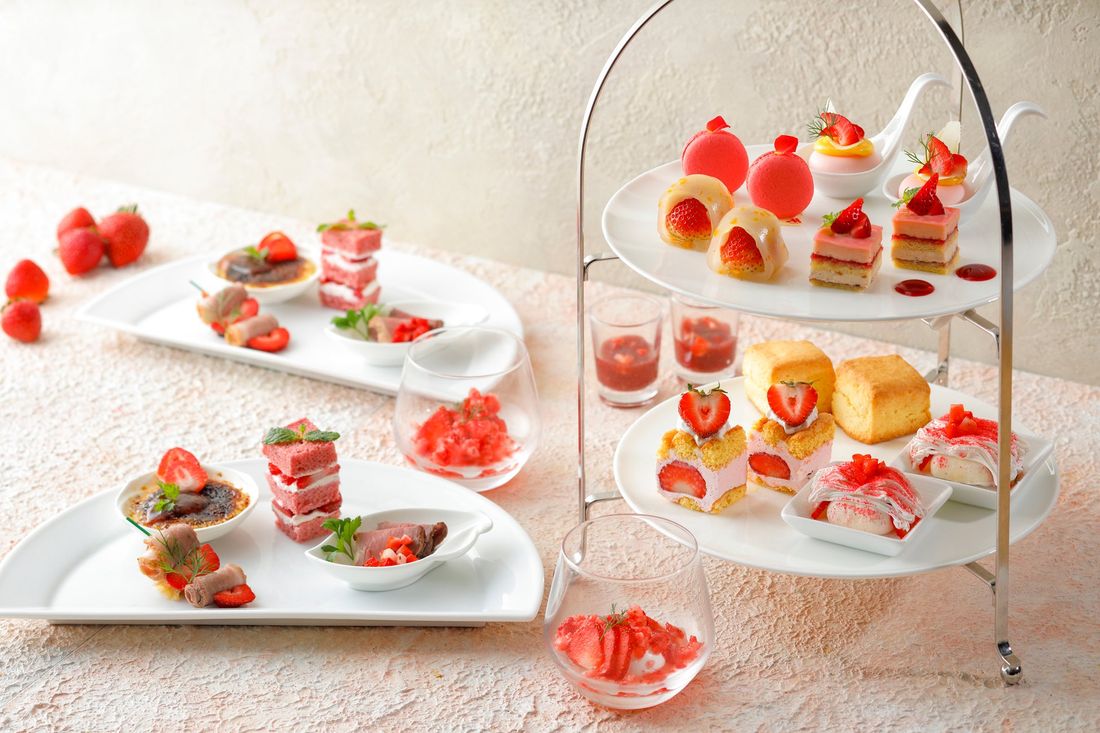 琵琶湖マリオットホテル 「Strawberry Afternoon Tea」を発売