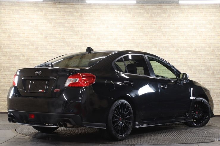 H.28(2016)年 スバル WRX STI 2.0 4WD STIフルエアロ 純正18インチ ブラック 走行55,1