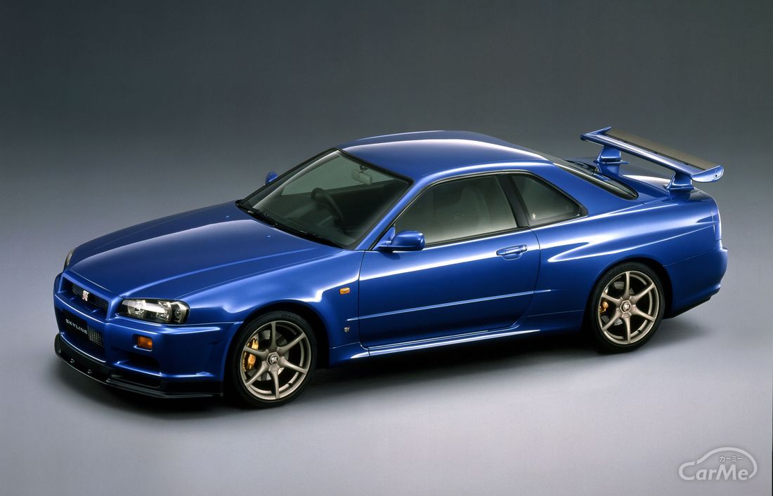 スカイライン R34 Gt R Bnr34 が2 000万円越え 今後 スカイラインgt Rの 資産価値 がどんどん上がっていく