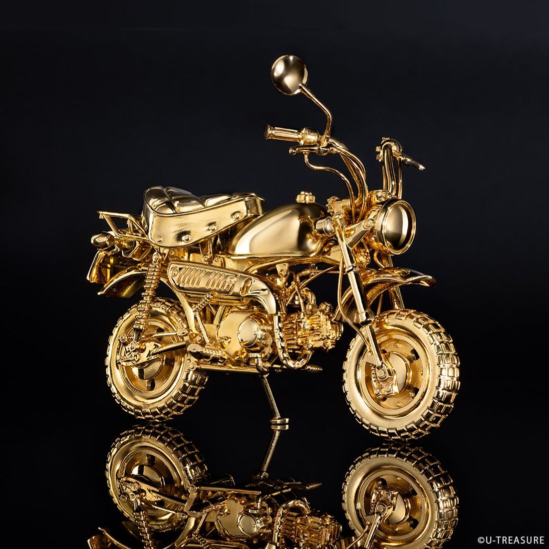 【Honda】Monkey(モンキー)ゴールドリミテッド 1984model 1/12フィギュアが発売。ナンバープレー…
