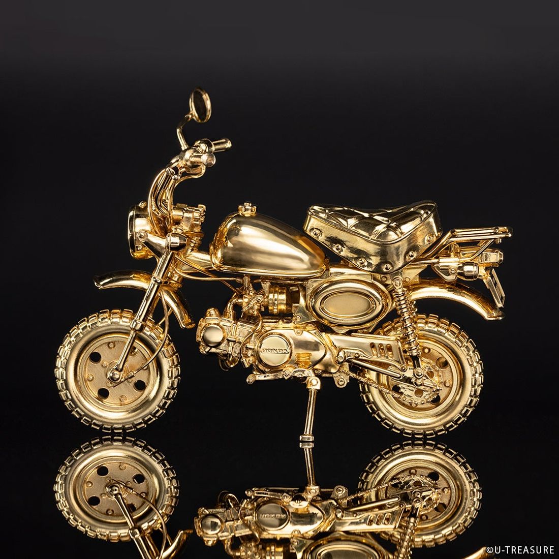 【Honda】Monkey(モンキー)ゴールドリミテッド 1984model 1/12フィギュアが発売。ナンバープレー…