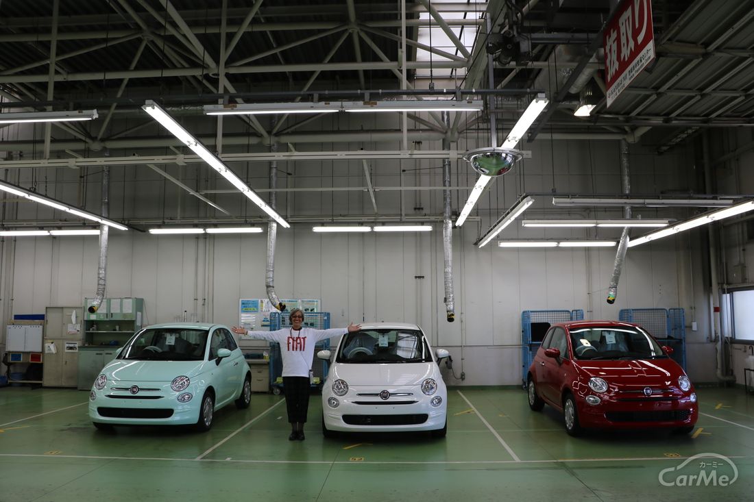 FIAT 500/500C日本輸入50,000台記念式典