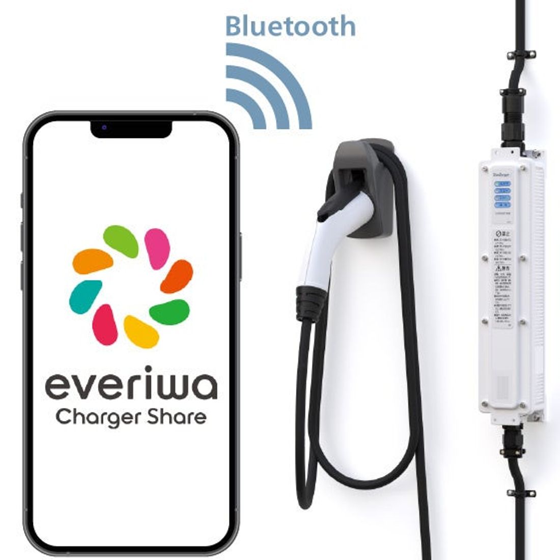 新電元のEV用「見せない普通充電器」、シェア型決済サービス「everiwa」で2024年夏から連携可能に