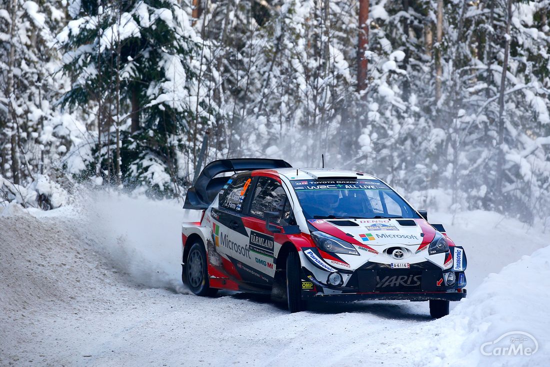 WRC 雪上