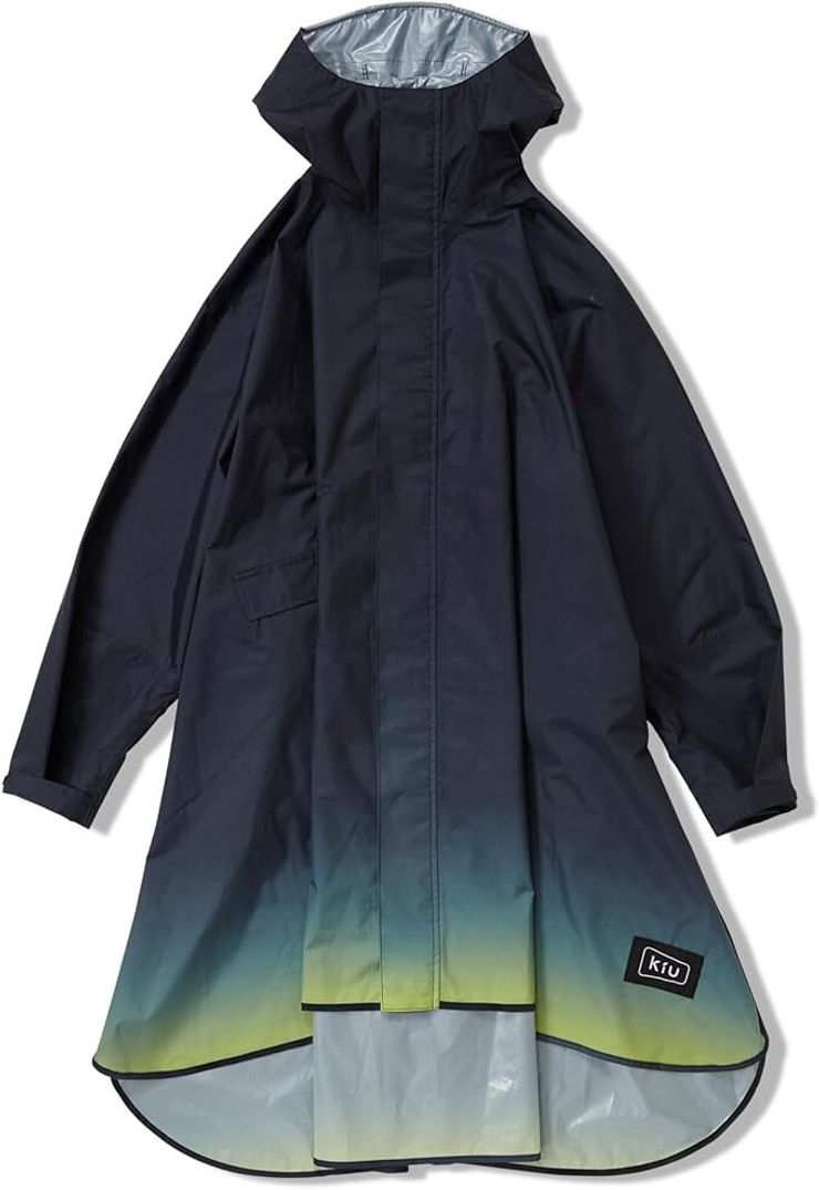 KiU【2024】キウ ニュースタンダード レインポンチョ RAIN PONCHO 豪雨対応 雨対策 自転車 大雨 　１