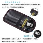 WHonor 電波遮断 スマートキーケース 電波遮断ポーチ リレーアタックリレーアタックによる車の盗難防止 カーセ...