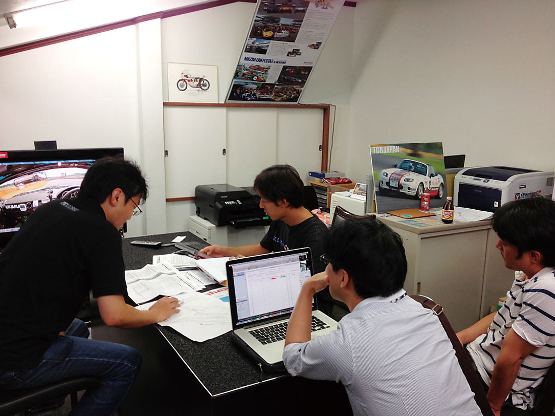 アヘッド メディア対抗ロードスター4時間耐久レース出場! 打ち合わせ