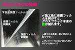 施工ガイド付き ラッピングシート 艶あり (ブラック, 152×35cm)