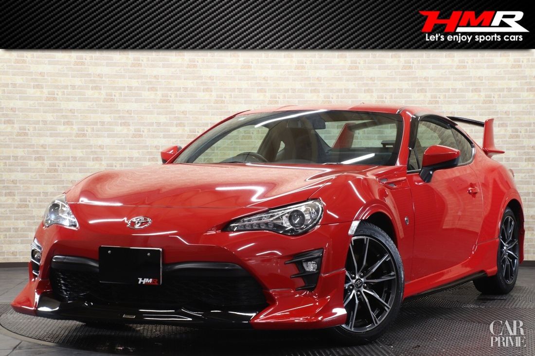 H.29(2017)年 トヨタ 86 2.0 GT 6MT C-WESTフルエアロ レッド 走行41,400km