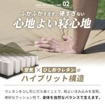 キャンプマット 厚手 8cm インフレーターマット (ブラック)