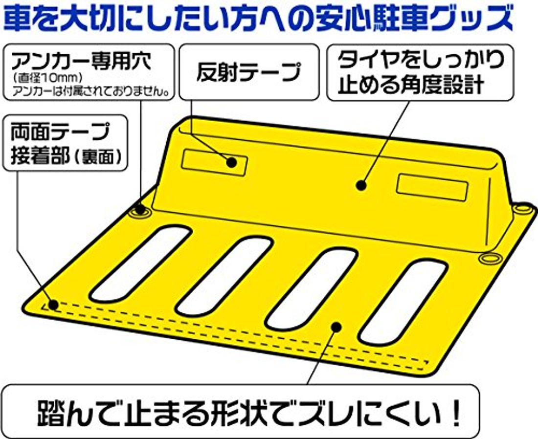 おすすめのタイヤ止め18選 タイヤ止めの種類と選ぶ際のポイント