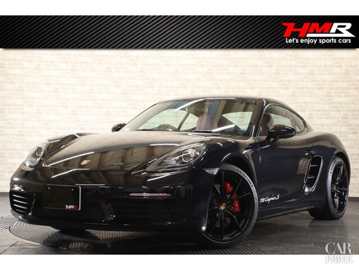H.29(2017)年 ポルシェ 718ケイマン S PDK 7速PDK 純正OP20インチアルミ ブラック 走行14,