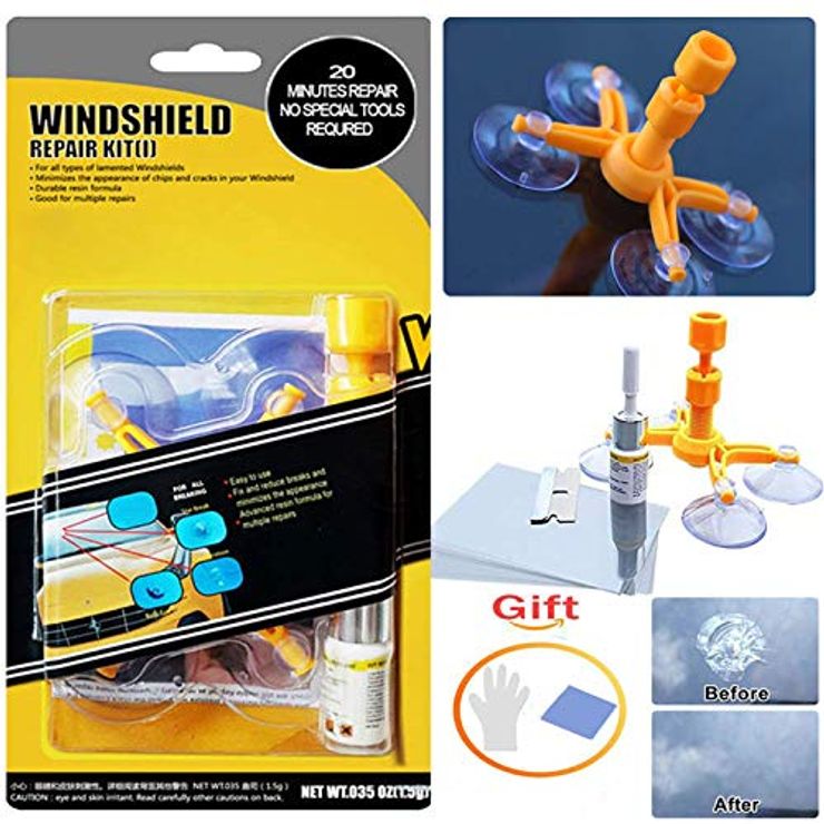 フロントガラス リペアキット 日本語取説付き