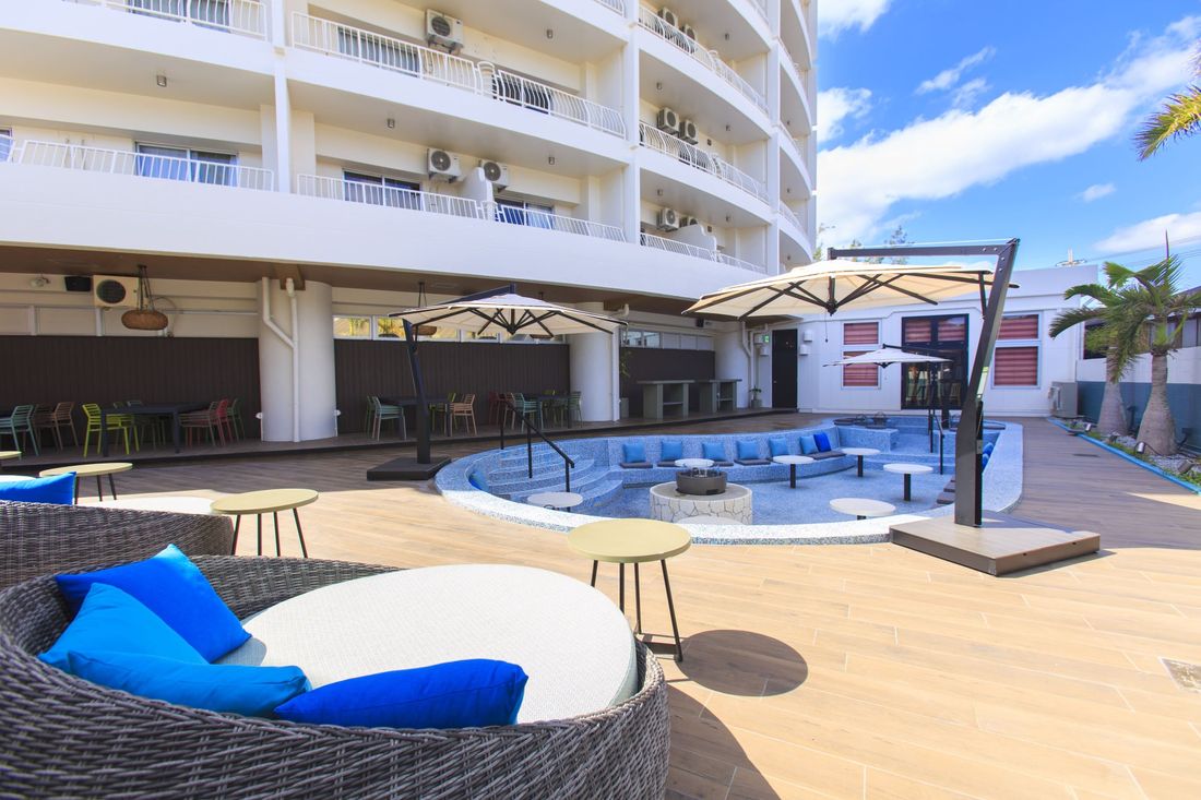 5つのシェアスペースで思いのままに過ごすライフスタイルホテル『TWIN-LINE HOTEL YANBARU OKIN…