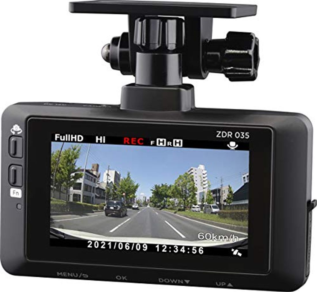 Amazon ドイツ Hella ヘラー社製 Full Hd ドライブ レコーダー Dr520 フル ハイビジョン 1080p 対応 A グレード 140 広角レンズ搭載 2 7インチ Lcd ビッグ モニター付 多くの録画機能 センサー機能を搭載 Class クラス 10 マイクロ Sd カード 16gb