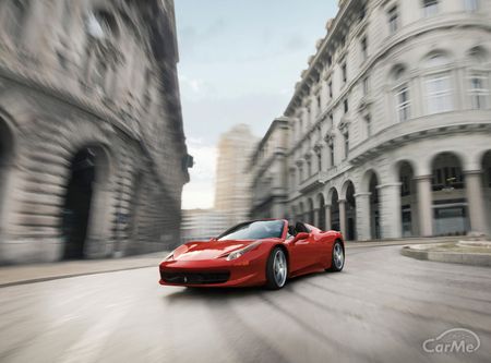 フェラーリ 458スパイダーってどんな車 スペックや中古相場は 車ニュース 中古車情報 中古車検索なら 車選びドットコム 車選び Com