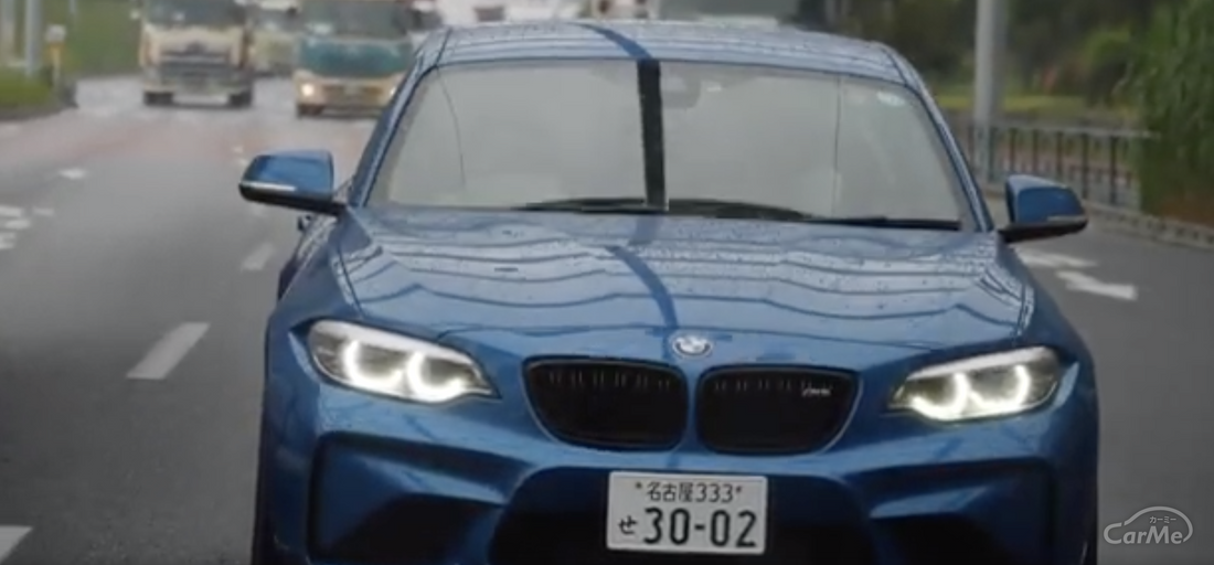 Bmw M2 クーペ 6mt サイドブレーキ を土屋圭市と藤木由貴が徹底解説