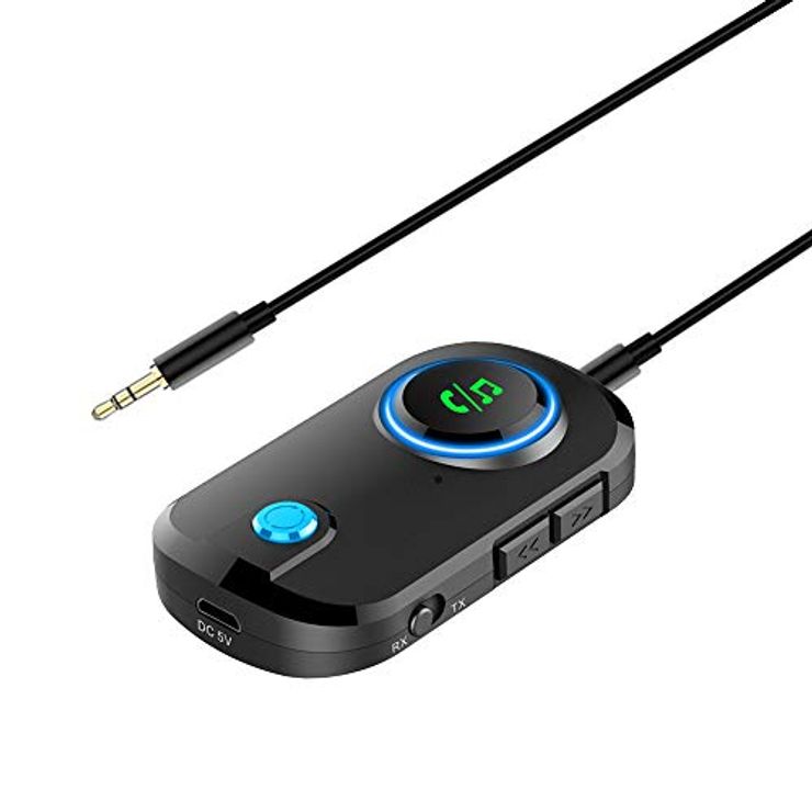 Bluetooth 5.0 トランスミッターレシーバー 3.5mm