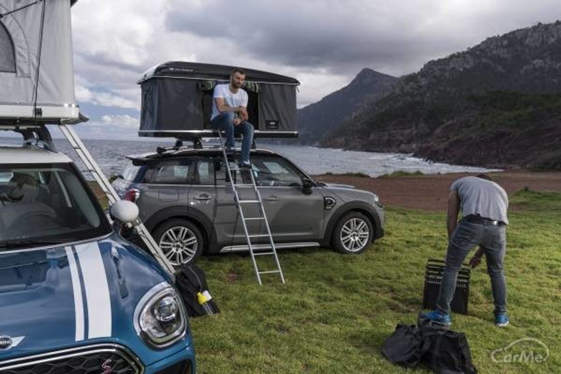 AUTOHOME roof tent for the new MINI Countryman キャンピングカー