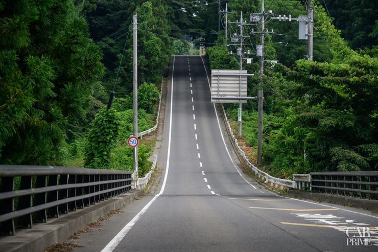 赤城のニュルのようなからっ風街道