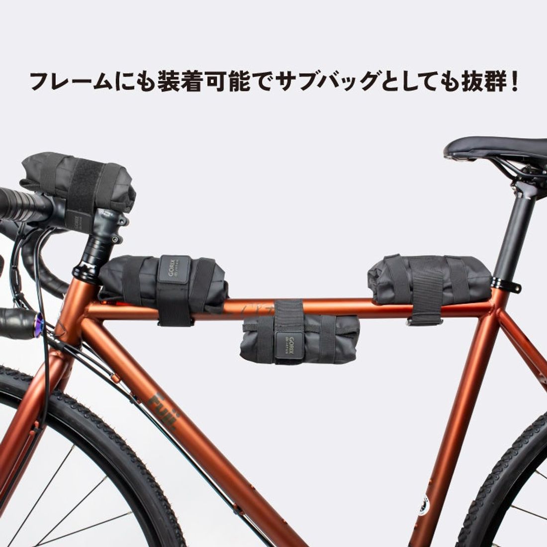 自転車パーツブランド「GORIX」が新商品の、自転車サドルバッグ(GURURIN)のXプレゼントキャンペーンを開催!!…