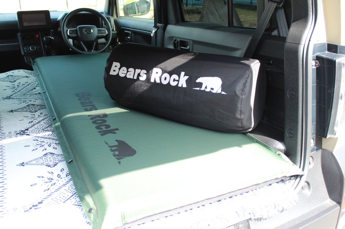 Bears Rockの車中泊マットが進化！軽からミニバンまで幅広い車種にフィットするおすすめの新デザインが登場