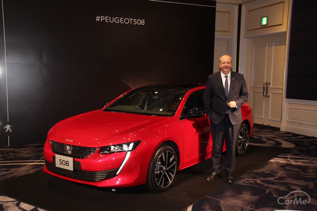 セダンの美しさを訴求する新型プジョー508が日本上陸