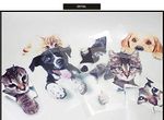 prendre カーステッカー（飛び出す猫） PR-PETST-TOBI