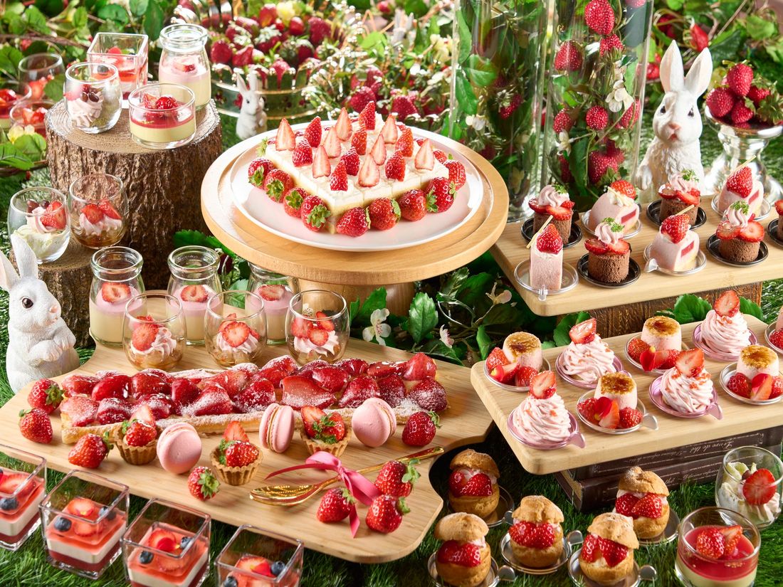 心トキメク!キュートないちごスイーツが食べ放題Strawberry Party~いちごの森で乾杯~