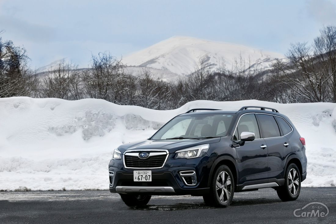 スバル フォレスターで確認した 雪道における E Boxer のメリット デメリットの写真 6枚目