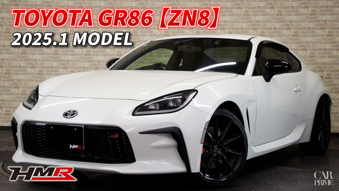 R.7(2025)年 トヨタ GR86 2.4 RZ 1オーナー OPbrembo SACHS パールホワイト 走行3,