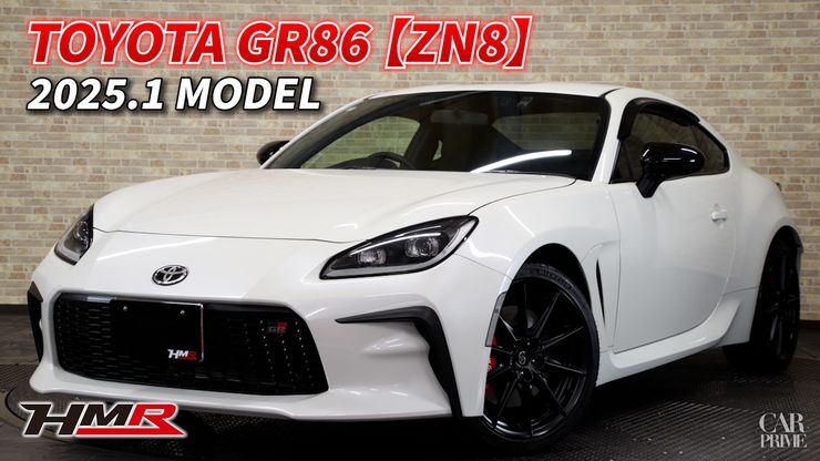 R.7(2025)年 トヨタ GR86 2.4 RZ 1オーナー OPbrembo SACHS パールホワイト 走行3,
