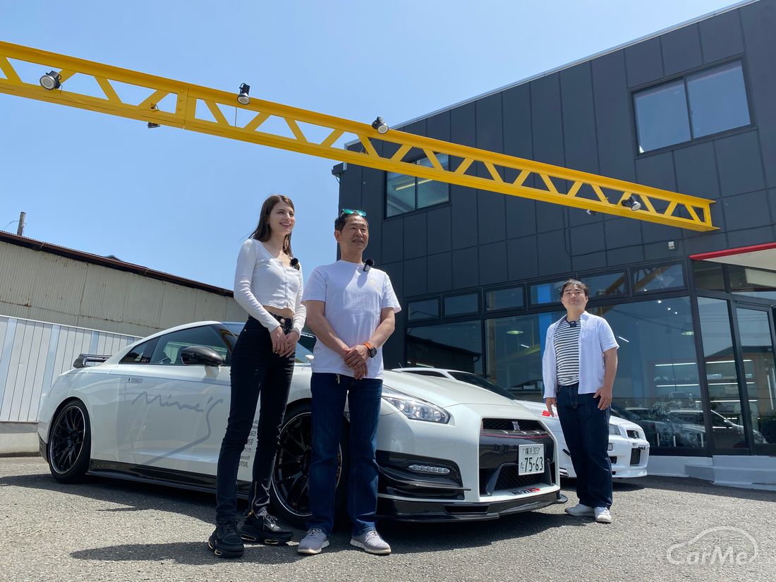 マギー 土屋圭市 Mine S マインズ R35 Gt R をマギーと土屋圭市が徹底解説