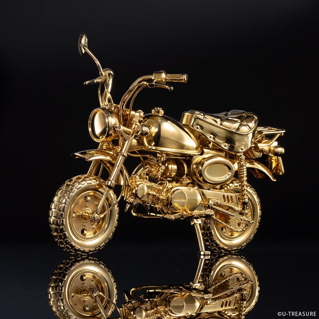 【Honda】Monkey(モンキー)ゴールドリミテッド 1984model 1/12フィギュアが発売。ナンバープレー…