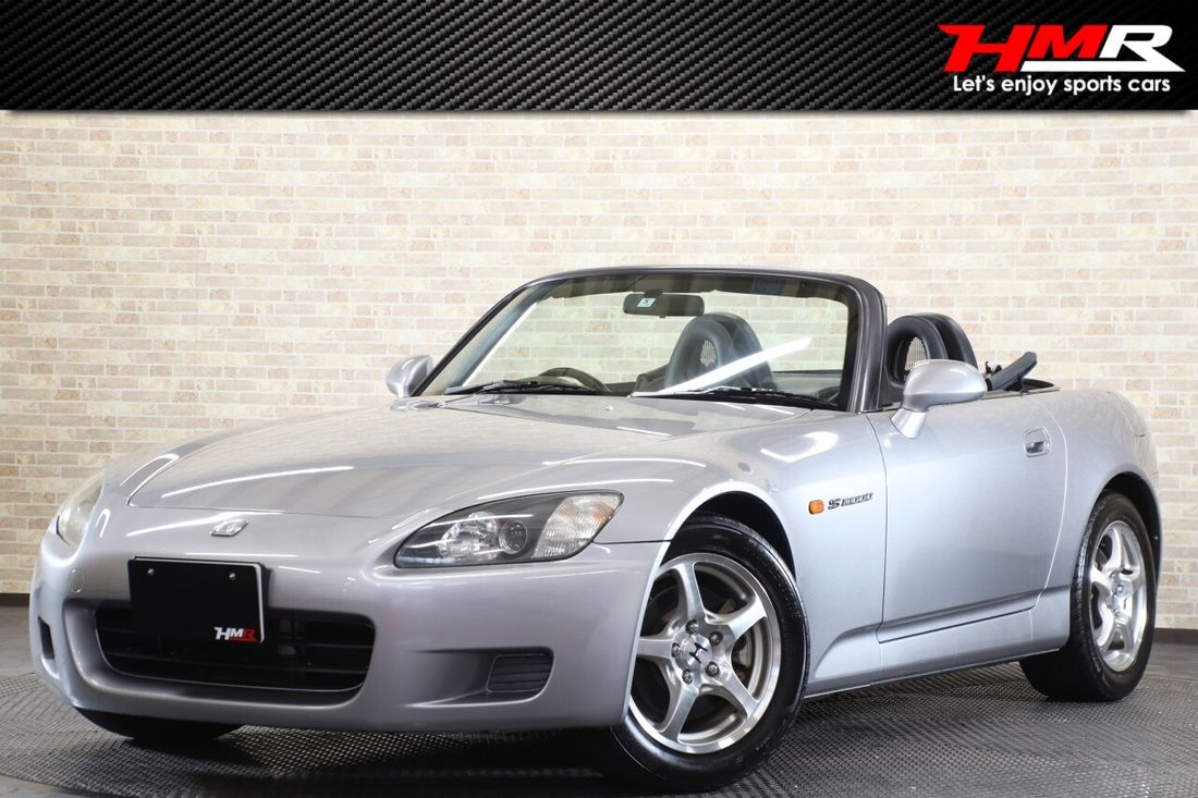 H.13(2001)年 ホンダ S2000 2.0 同色全塗装 ノーマルコンディション シルバー 走行96,200km