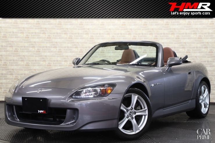 H.20(2008)年 ホンダ S2000 2.2 無限マフラー オプション茶革シート グレー 走行42,400km