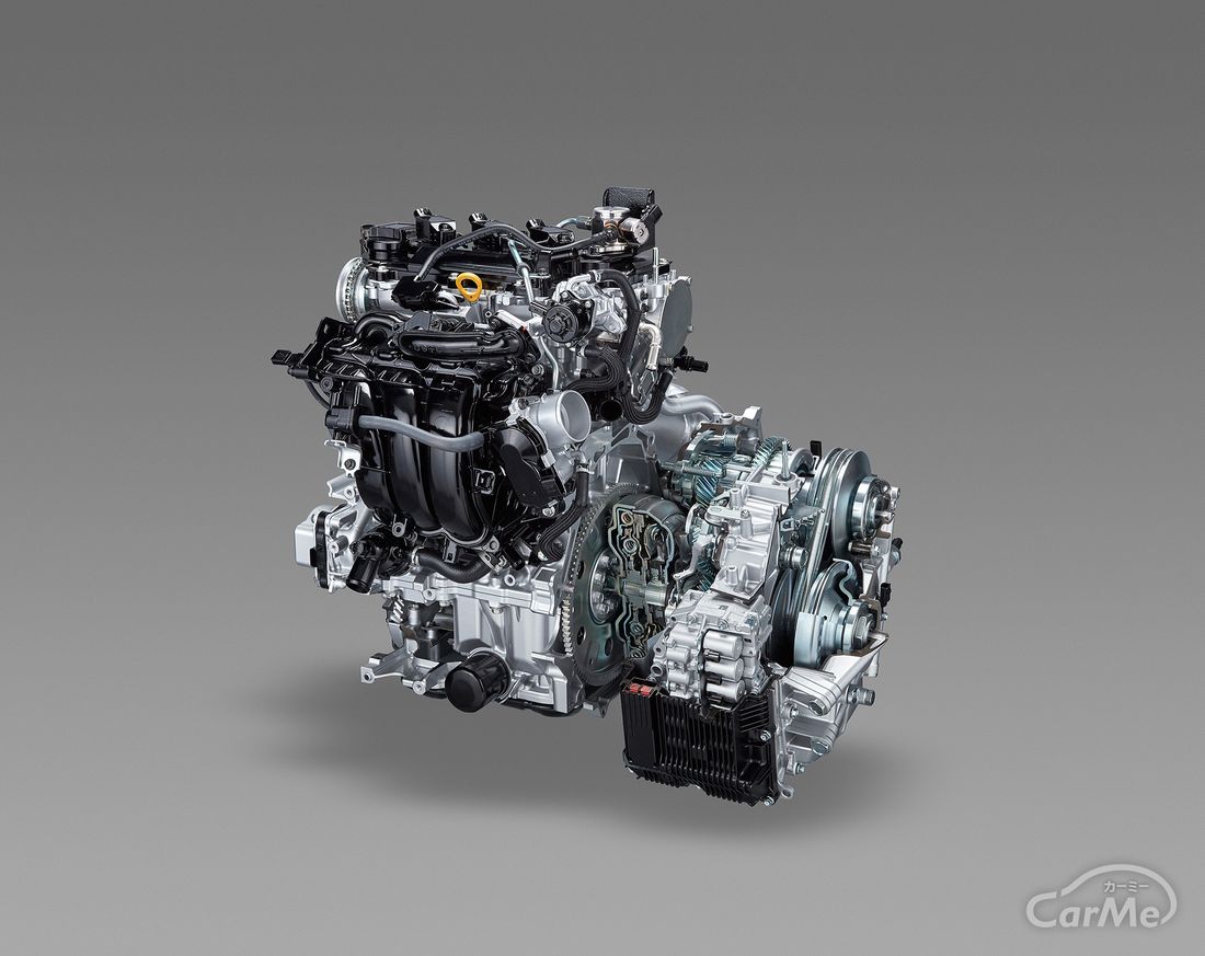 トヨタ ヤリス 1.5Lダイナミックフォースエンジン&Direct Shift-CVT