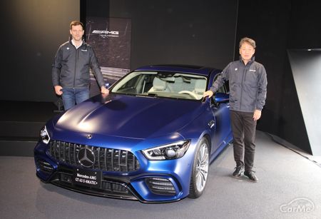 メルセデスAMG GT 4ドアクーペ(塚田勝弘撮影)