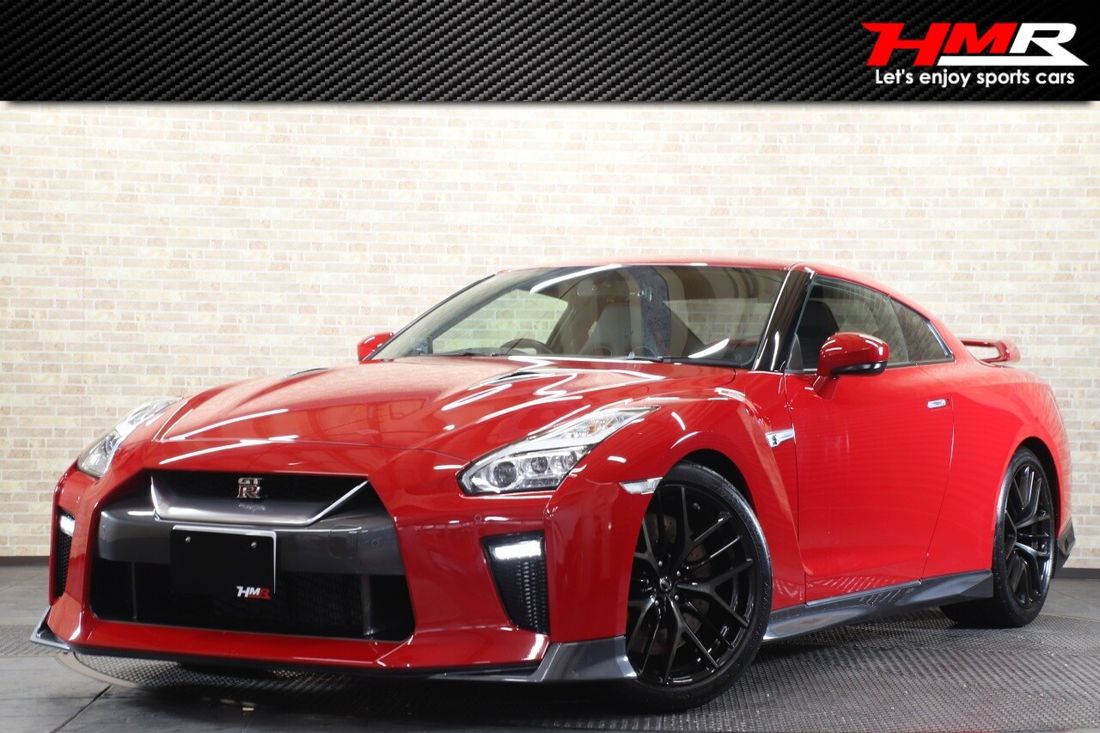 H.28(2016)年 日産 GT-R 3.8 ブラックエディション 4WD MY17 nismoスポリセ レッド 走行