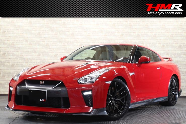 H.28(2016)年 日産 GT-R 3.8 ブラックエディション 4WD MY17 nismoスポリセ レッド 走行