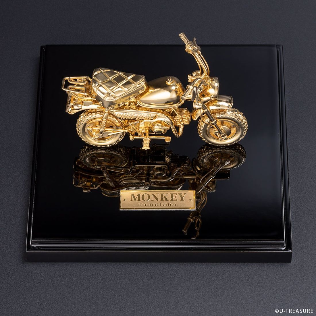 【Honda】Monkey(モンキー)ゴールドリミテッド 1984model 1/12フィギュアが発売。ナンバープレー…