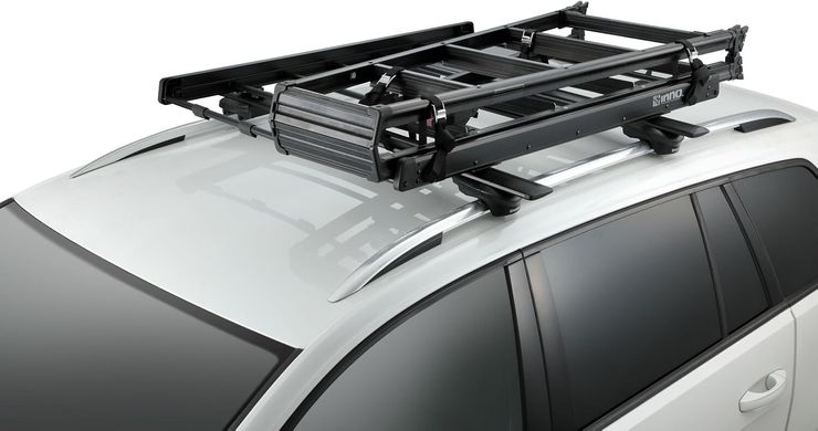 カーメイト(Carmate) INNO 車用 ルーフラック 95㎝ × 119㎝ スクエアベース エアロベース 対応　９