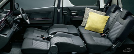 スズキ ワゴンrスティングレーの多彩なシートアレンジ 車ニュース 中古車情報 中古車検索なら 車選びドットコム 車選び Com