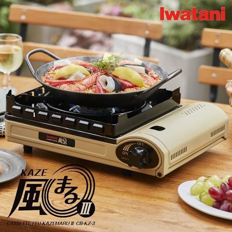 Iwatani イワタニ カセットフー 風まるIII CB-KZ-3 ブタン　２