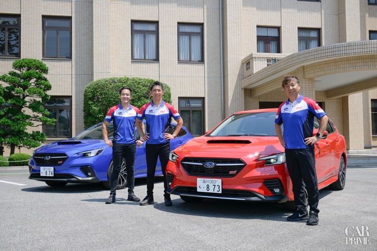レヴォーグとSTIドライバー