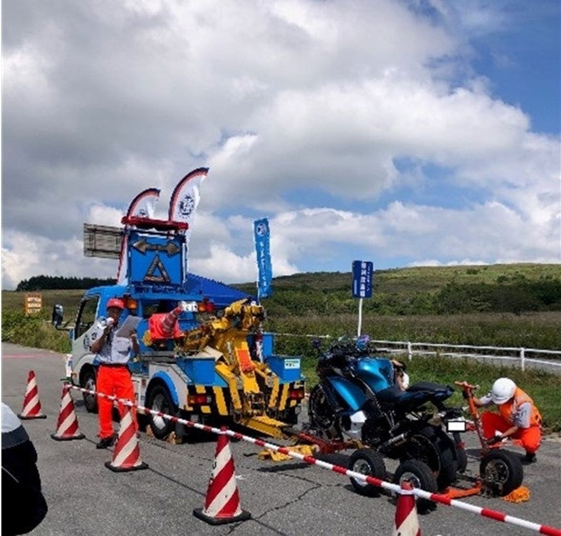 【JAF長野】霧ヶ峰バイクフェスティバルにJAFブースを出展