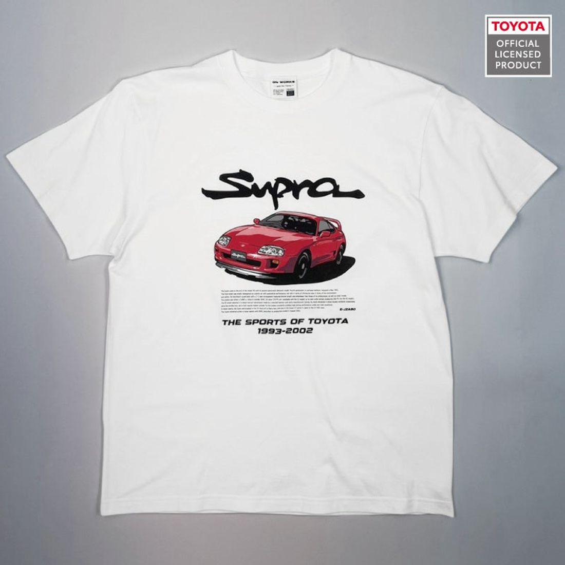 遊び心たっぷり!『TOYOTA スープラ』Tシャツが成田空港で取扱開始