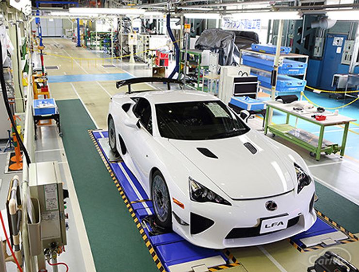 レクサス LFA 工場